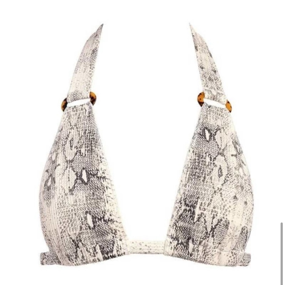 Montce Snake Rib Bikini Top Free People